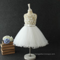 wholesale children's boutique clothing flower net girls child white angel dress